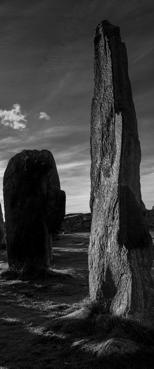 Standing Stones Moonrise - Callanish Isle of lewis by Stephen Hodgetts Photography