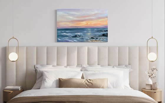 Paeceful mood - series Dreams seascape