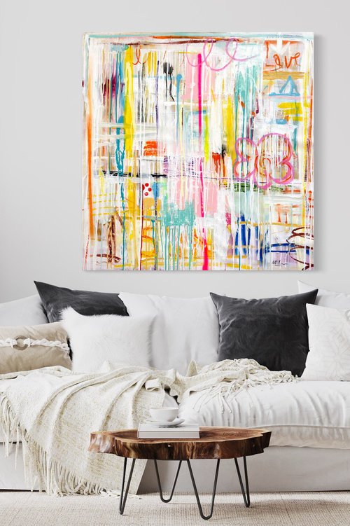Light Falling 5 by Mercedes Lagunas