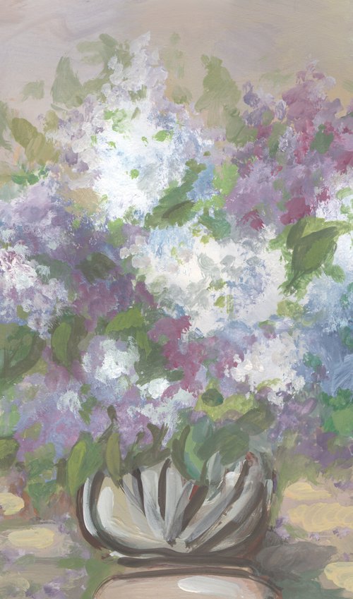 Spring in lilac colors by Jolanta Czarnecka