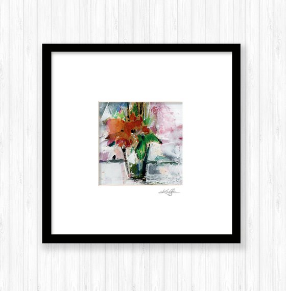 Floral Daydream 7 - Floral Watercolor Painting by Kathy Morton Stanion