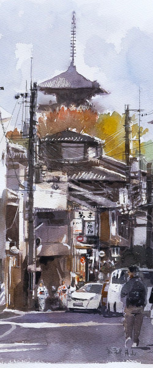 Kyoto Higashiyama Street View by Masato Watanabe