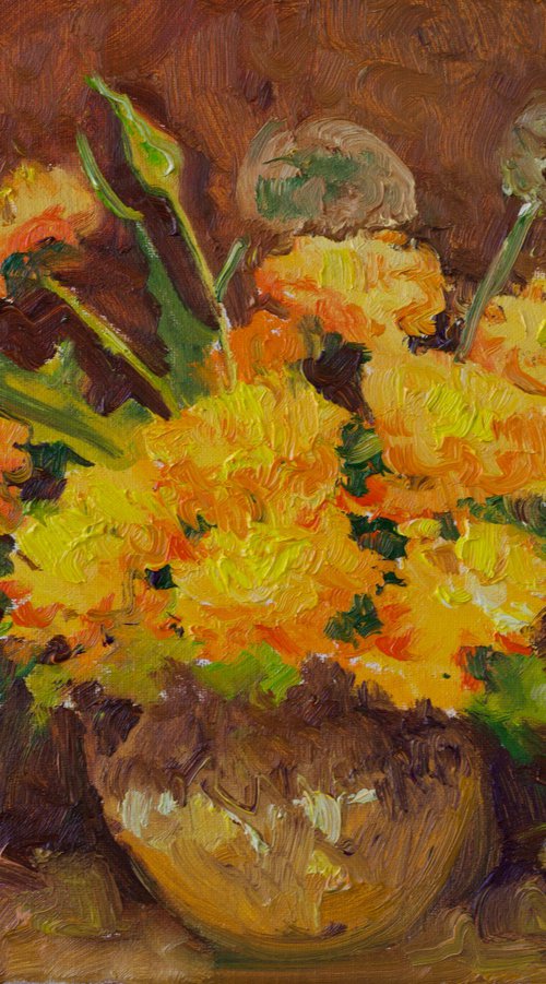 Dandelion Flowers by Suren Nersisyan