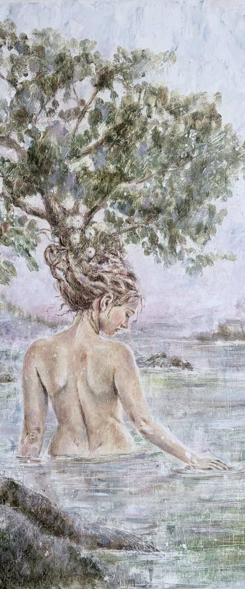 Origins-Woman and Nature by Selene Caspian