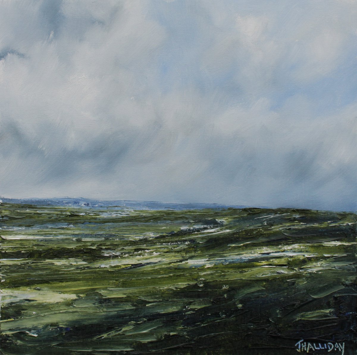 Winter Sky 5, Irish Landscape by John Halliday