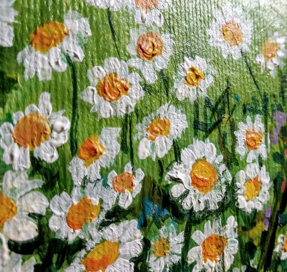 Set of Two - Floral meadows on Postcards