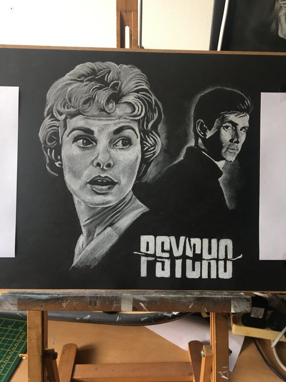 Psycho tribute art