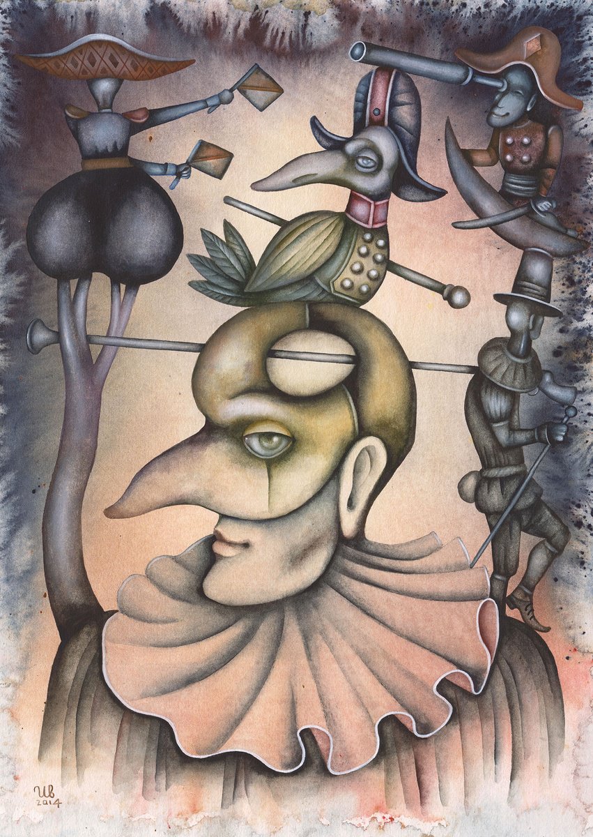 Man in Mask by Eugene Ivanov