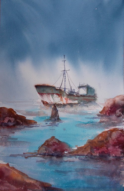 ship wreck 2 by Giorgio Gosti