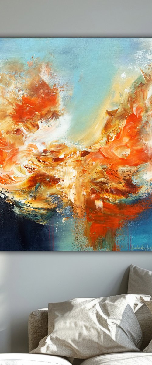 Eruption of Light by Andrada Anghel