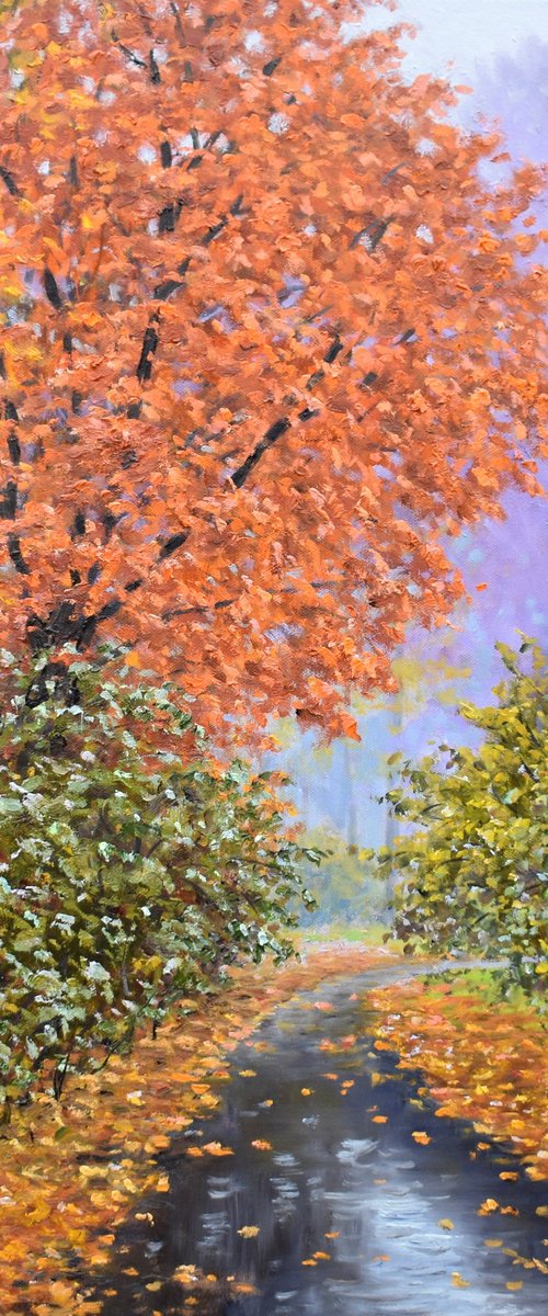 Autumn Path by Yulia Nikonova