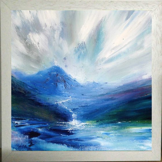 Icy Blue waterfall
