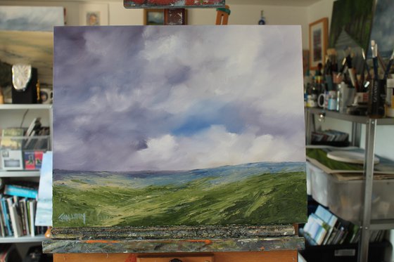 Bruised Sky, Irish Landscape