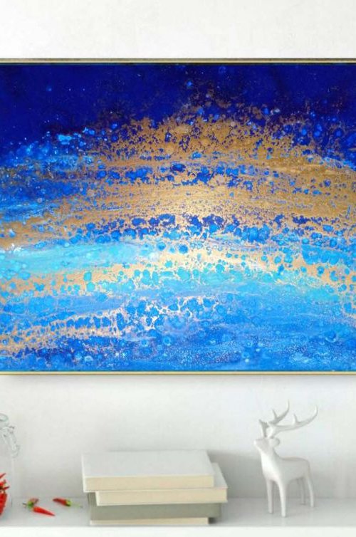 Floating gold by Eleni Denart