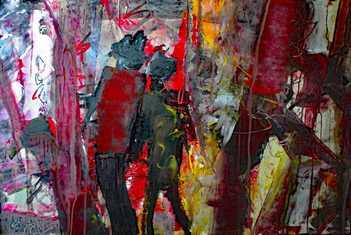 Promenade Musicale By Jacques Donneaud, 47 X 31, Artwork For Sale On Artfinder