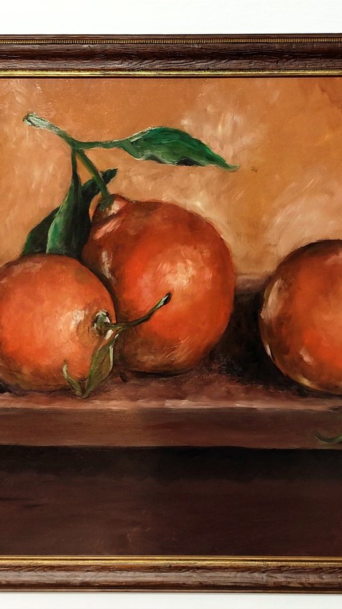 Mandarins, the scent of winter by Veronica Ciccarese