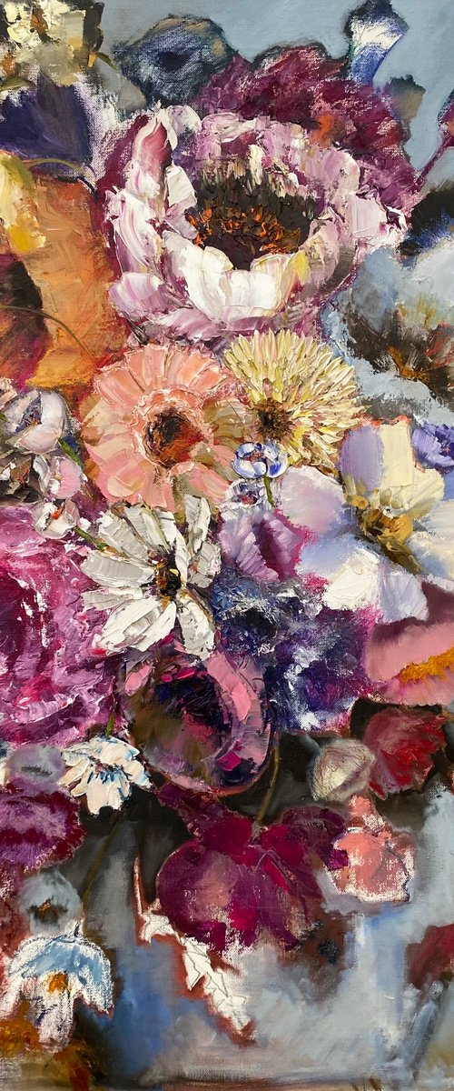 AUTUMN FLOWERS by Oksana Petrova