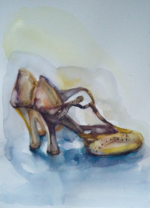 Vintage dancing shoes 2 by Oxana Raduga
