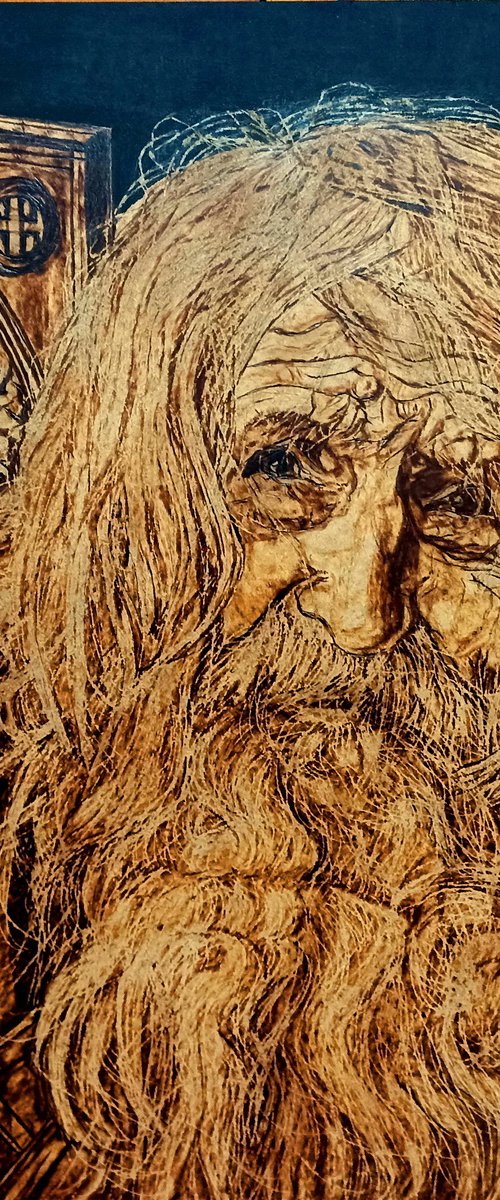 Elder Dobri by MILIS Pyrography