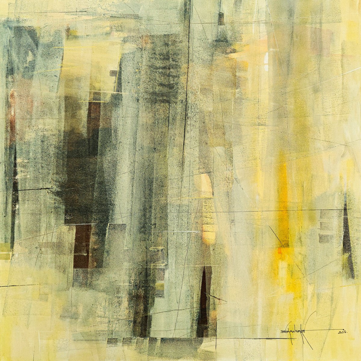 Where Light Gathers By Amrish Malvankar, 30 X 30, Artwork For Sale On Artfinder