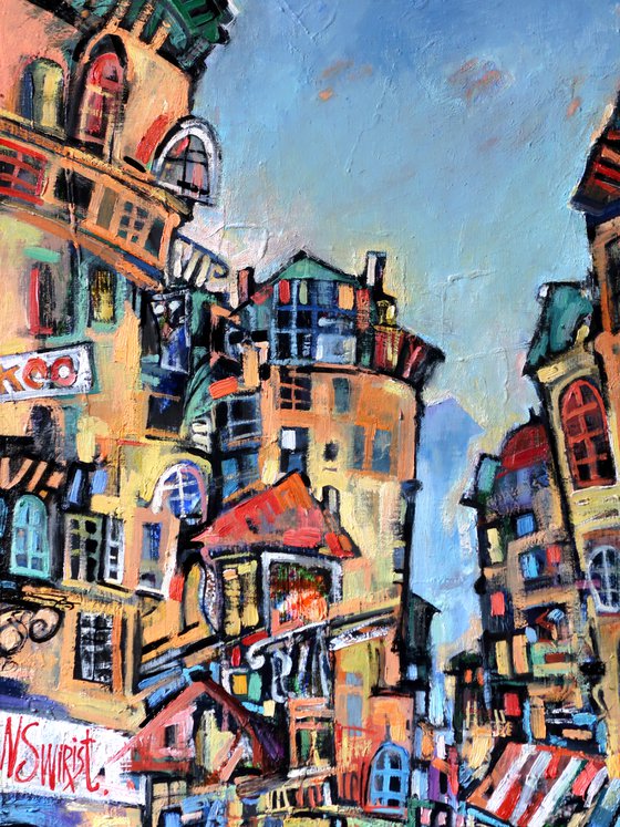 Walks Through the Orange City.