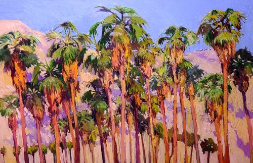 Palm Trees of the Desert, Palm Springs by Suren Nersisyan
