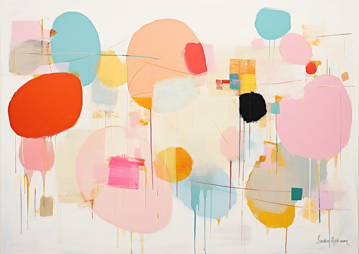 Colorful oversized objects 20122317 by Sasha Robinson