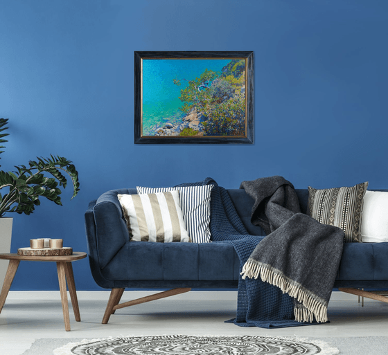 Pine in the Blue Lagoon