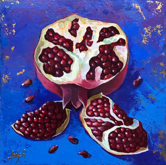 Pomegranate part 1 (blue)