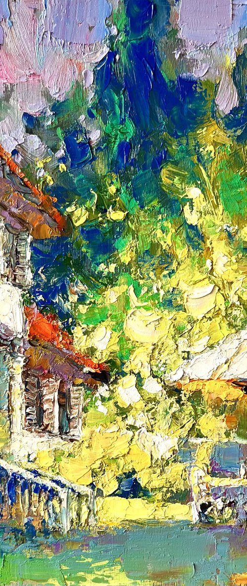 Afternoon Tea in Summer by Dong Lin Zhang