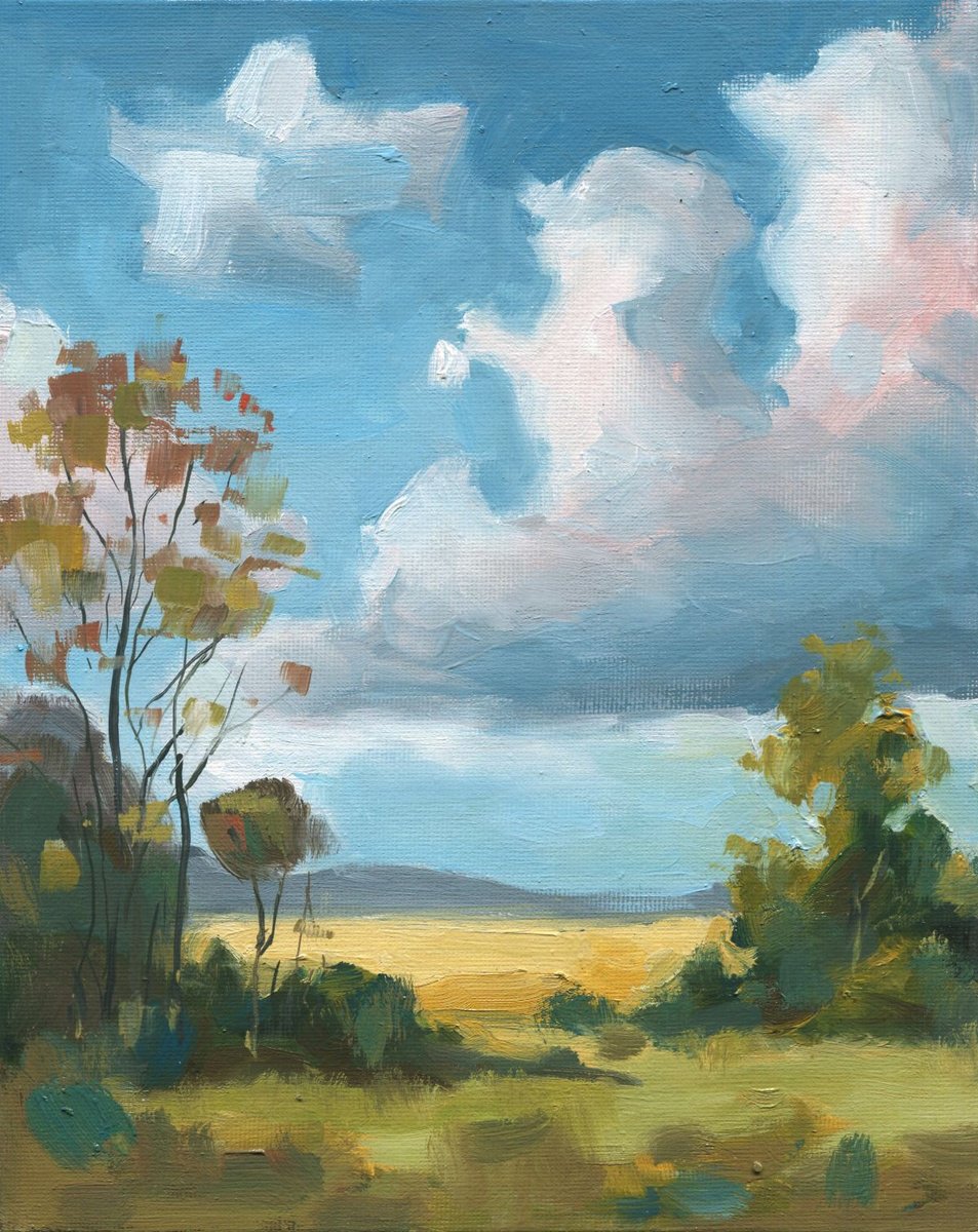 Golden Horizon by Oleksii Iakurin