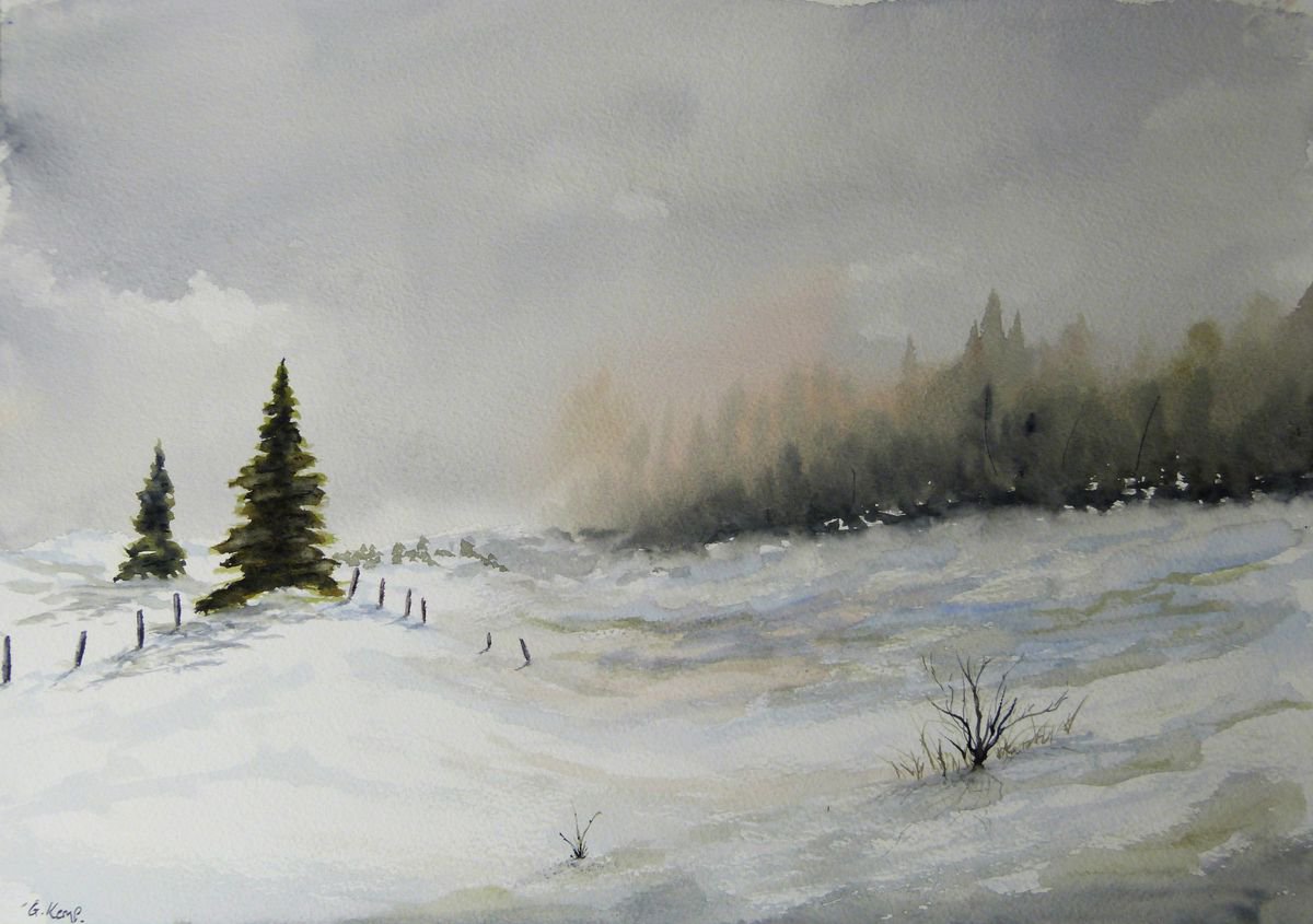 Winter Mist. by Graham Kemp