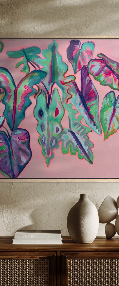 Alocasia Study III by Kathryn Sillince