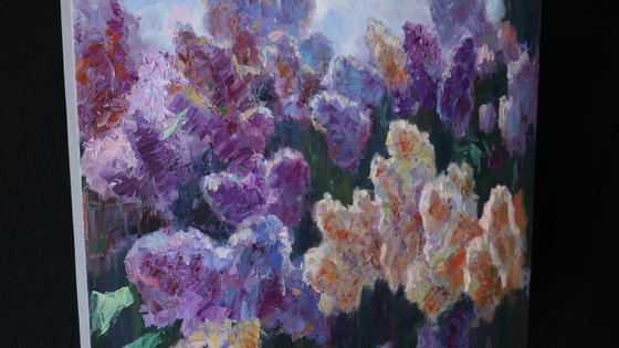 Sunny Lilac Branches