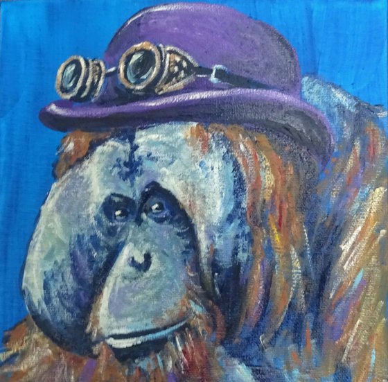 Steampunk Orangutan
