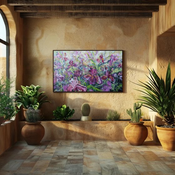Whispers of Flowers. Floral landscape