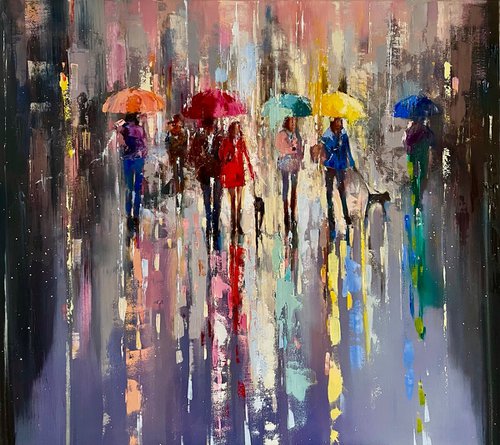 Rainy Summer Day by Ewa Czarniecka
