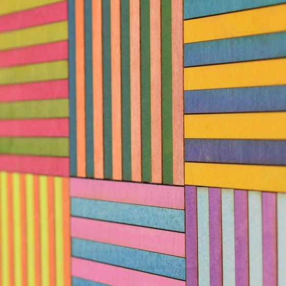 Nine Stripe Colour Study #2