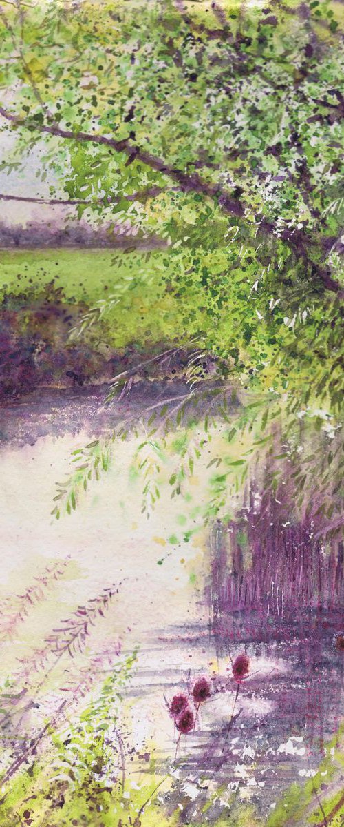 Riverside in Spring by Michele Wallington