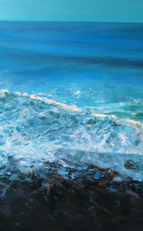 cylinder beach early morning by Trevor Salisbury
