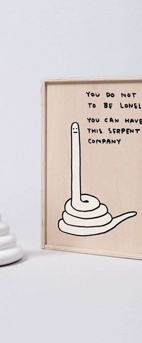 Serpent by David Shrigley