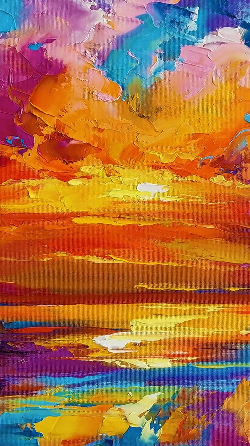 Abstract  seascape 03 by Andrej  Ostapchuk