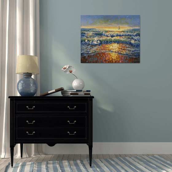 "morning by the sea"