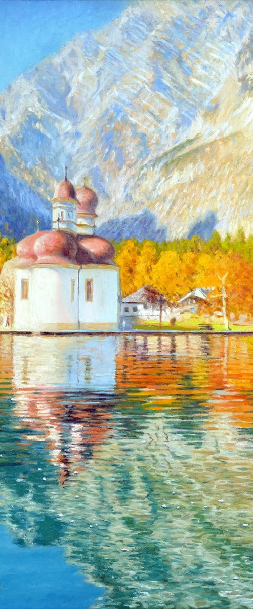 St. Bartholomä (Königssee / Bavaria) by Richard Mierniczak