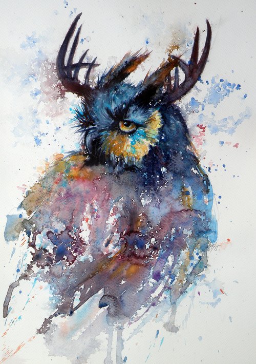 Owl by Kovács Anna Brigitta