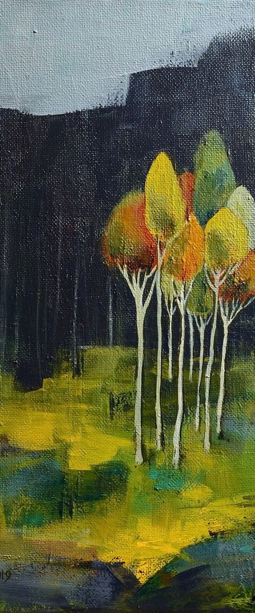 Whispering trees by Aniko Hencz
