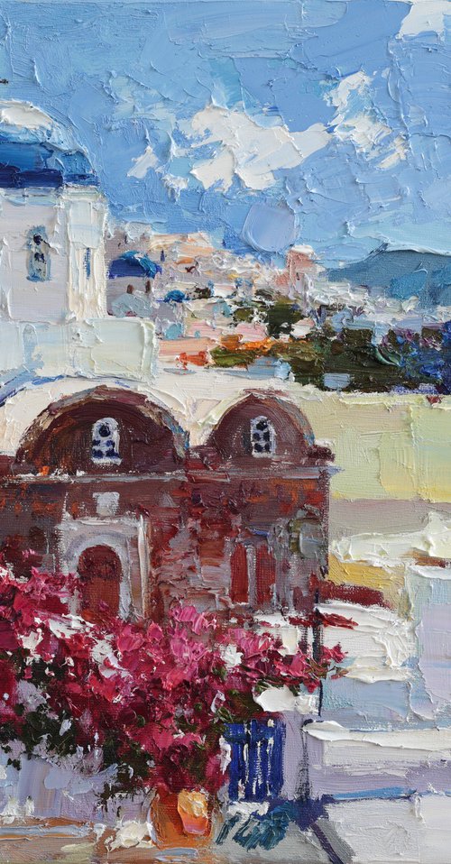 Santorini, Greece by Anastasiia Valiulina