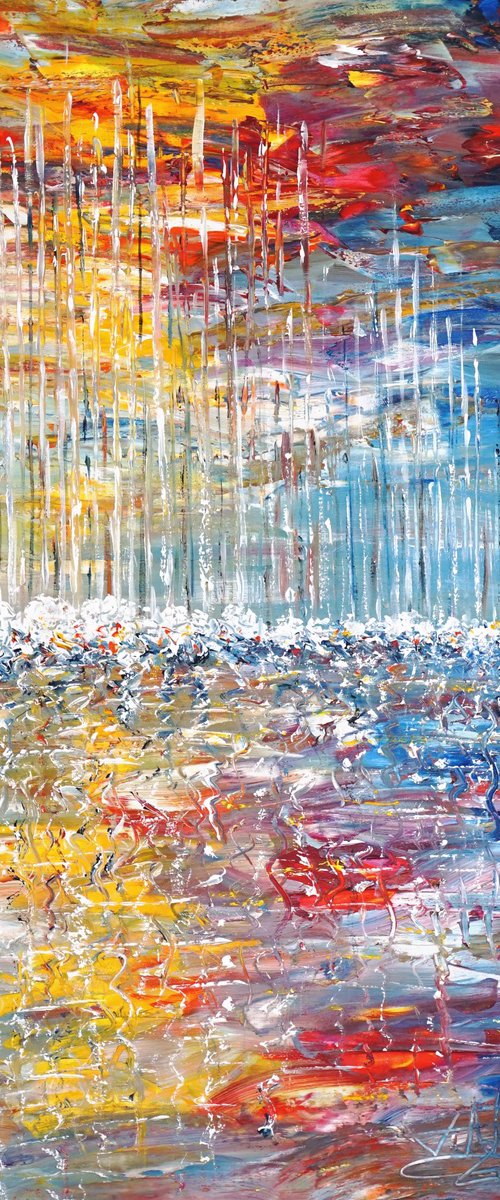Sail Boat Marina S 4 by Peter Nottrott