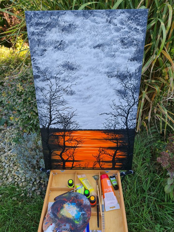 Sun in the lake 7