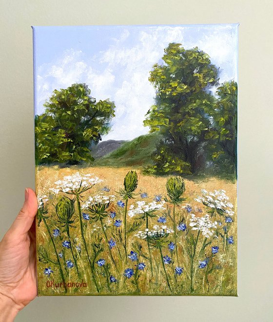 Soothing meadow